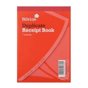 Robert Dyas Silverline Duplicate Carbon Cash Receipt Book