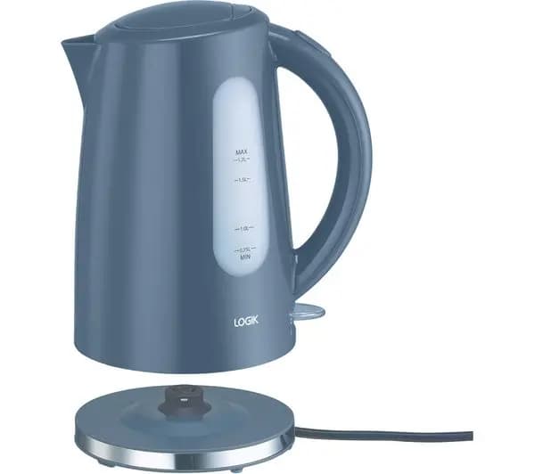 Logik L17PKGS21 Jug Kettle - Grey & Stainless Steel