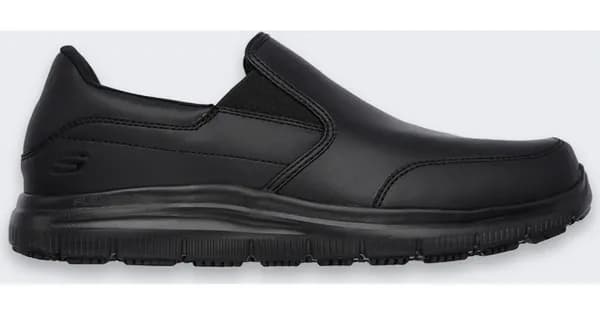 Skechers Work Flex Advantage Bronwood Shoe Black Size 9