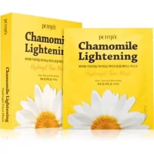 Petitfee Chamomile Lightening Lightening Mask for Radiance and Hydration 5 pc