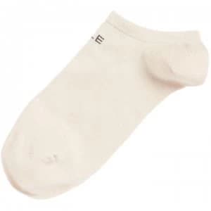 Elle Bamboo 2 pair pack trainer socks - Natural