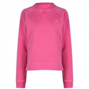 Gant Sunfaded Crewneck Sweatshirt - 673 CABARET PNK