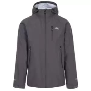 Trespass Mens Rakenfard Waterproof Jacket (XL) (Dark Grey)