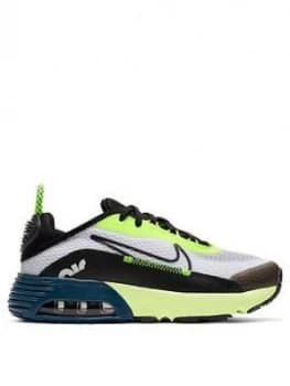 Nike Air Max 2090 Childrens Trainer - White/Black/Blue