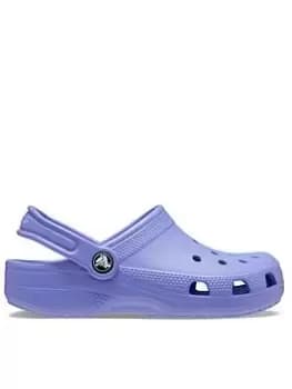 Crocs Toddler Classic Clog, Purple, Size 6 Younger