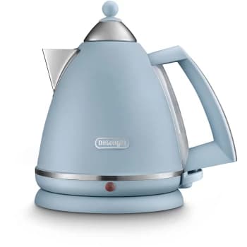 DeLonghi Argento Flora 1.7L Kettle - Blue