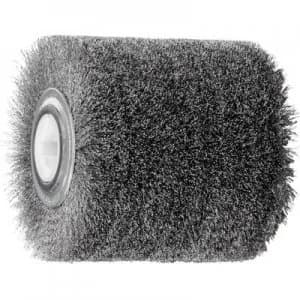 PFERD 43509003 Rotating brush for Satiniermaschinen, ungezopft WBU 100100/19.1 INOX 0.20 Diameter 100 mm