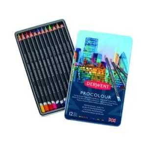 DERWENT PROCOLOUR 12 TIN