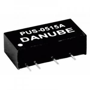 Danube PUS 0505E DCDC converter print 5 Vdc 5 Vdc 200 mA 1 W No. of outputs 1 x