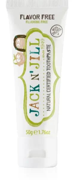 Jack N Jill Natural Flavour Free Toothpaste 50g