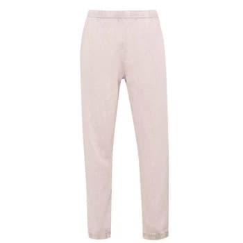 Fabric Unisex Jog Pants - Washed Oat