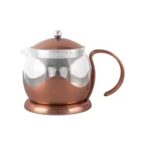 La Cafetiere 2 Cup Copper Teapot Copper