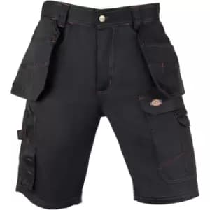 Dickies Workwear Mens Redhawk Pro Shorts (30R) (Black)