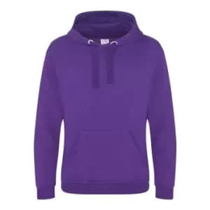 AWDis Just Hoods Mens Graduate Heavyweight Hoodie (3XL) (Purple)