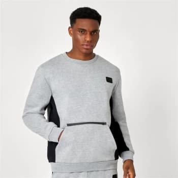 Everlast Premium Crew Neck Sweatshirt - Grey Marl