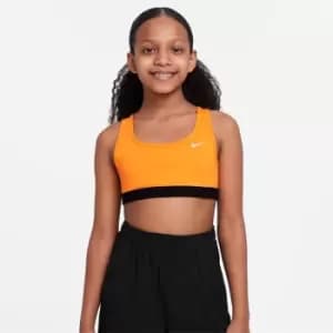 Nike Swoosh Sports Bra Girls - Orange