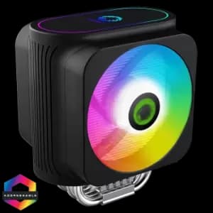GameMax Gamma 600 Rainbow ARGB CPU Cooler Aura Sync 3 Pin - GMXCPUGAMMA600ARGB