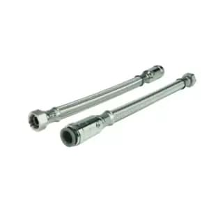 JG Speedfit Flexible Hose With Service Valve 15mm x 3/4" 500mm - FLX38P - 264184
