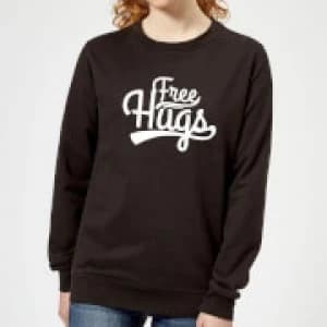 Free Hugs Womens Sweatshirt - Black - 3XL