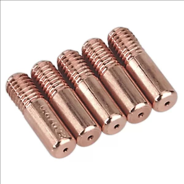 Genuine SEALEY MIG952 Contact Tip 0.8mm TB14 Pack of 5