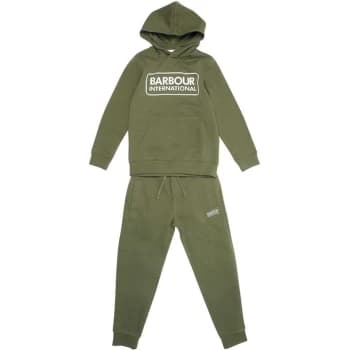 Barbour International Boys Essential Tracksuit - Green