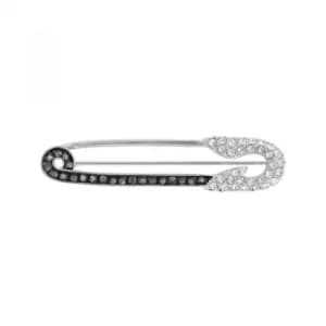 Karl Lagerfeld Safety Pin Brooch
