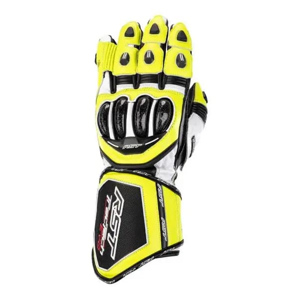 RST Tractech Evo 4 Ce Mens Glove Neon Yellow Black White 9