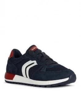 Geox Boys Alben Lace Up Trainer