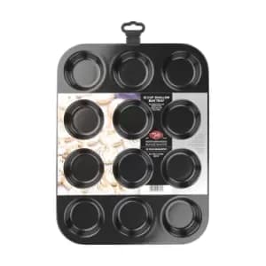 Tala Performance 12 Cup Shallow Bun Pan Carbon