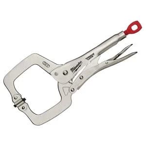 Milwaukee Hand Tools TORQUE LOCK Locking C-Clamp with Swivel Pads 480mm (18in)