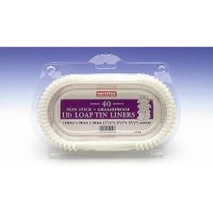 Caroline Loaf Tin Liners (40) 1lb