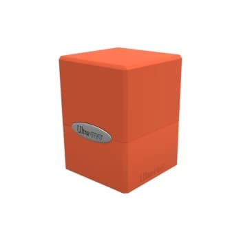 Ultra Pro Satin Cube Deck Box - Pumpkin Orange