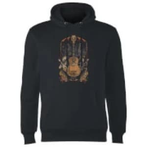 Coco Guitar Poster Hoodie - Black