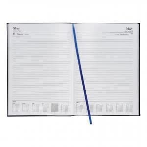 Office 2019 Diary Day to A Page A4 Blue. 941045