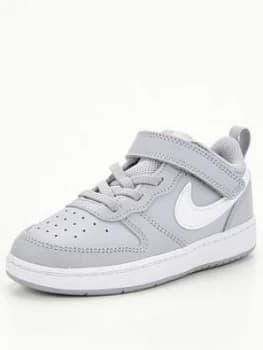 Nike Court Borough Low 2 Trainer - Grey/White