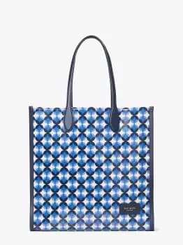 Kate Spade Gotham Patio Tile Canvas Large Tote Bag Bag, Multi, One Size