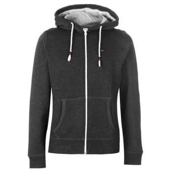 Tommy Jeans Original Flag Basic Zip Hoodie - Black