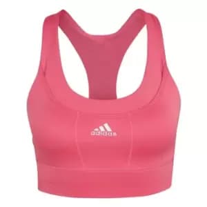 adidas Running Medium-Support Pocket Bra Womens - Pink