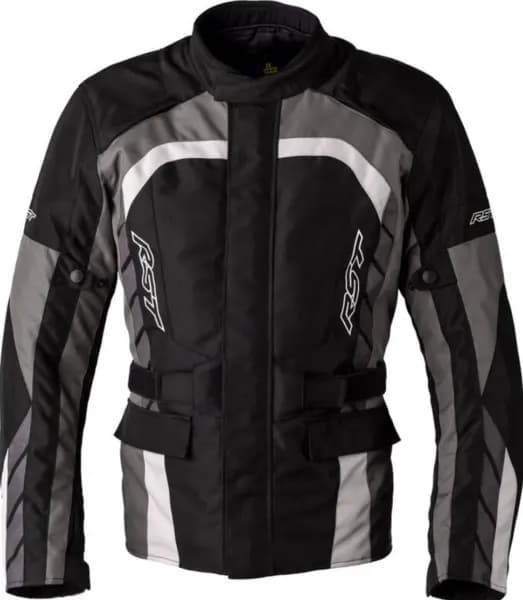 RST Alpha 5 Ce Mens Textile Jacket Black Grey White 40