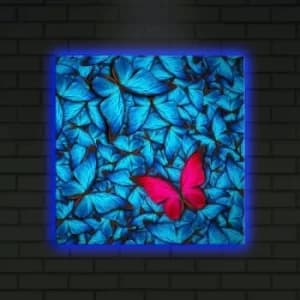 4040DACT-10 Multicolor Decorative LED Lighted Canvas Painting