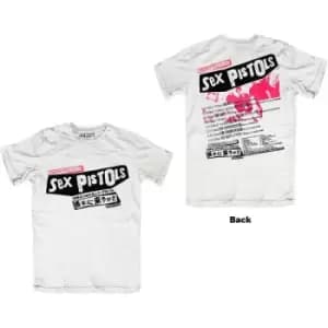 The Sex Pistols - Filthy Lucre Japan Unisex XX-Large T-Shirt - White
