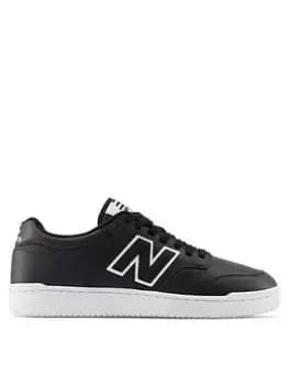 New Balance 480 Trainers - Black/White, Size 7, Men