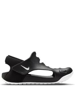 Nike Sunray Protect 3 - Black/White, Size 2.5