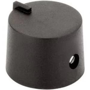Control knob hand Black x H 17mm x 14mm 1