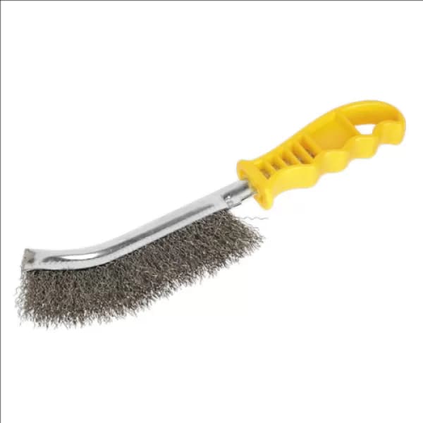 Sealey WB05Y Wire Brush Stainless Steel Plastic Handle