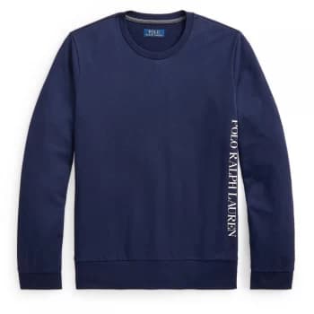 Polo Ralph Lauren Loop Back Crew Sweatshirt - Cruise Navy