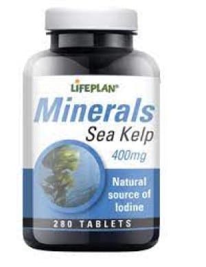 Lifeplan Sea Kelp 400mg 280 Tablets