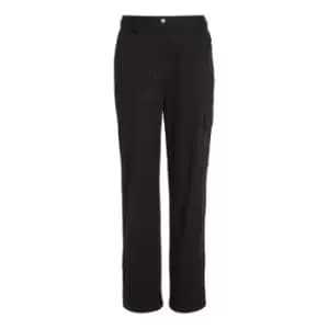 Calvin Klein Jeans Stretch Twill High Rise Straight - Black