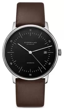 STERNGLAS S02-NA03-PR04 Mens Naos Automatic Black Dial Watch