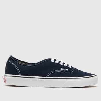 Vans Navy & White Authentic Trainers